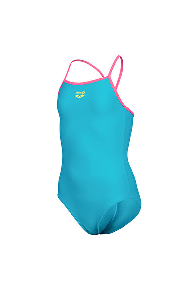 ARENA Swimsuit Light Drop Solid Çocuk Mavi Yüzücü Mayo 005919899