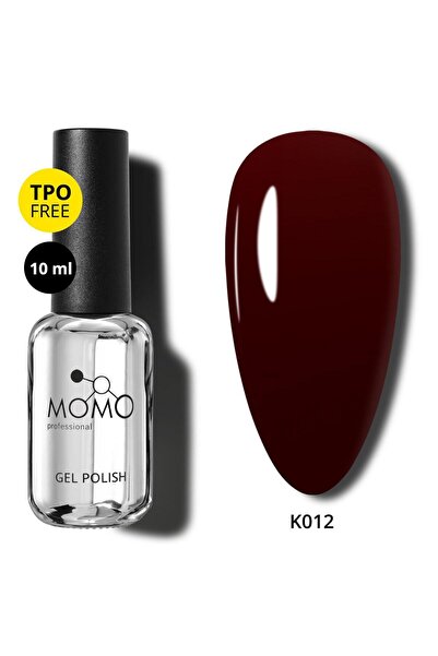 MOMO professional Kalıcı Oje K012 Kahve Mürdüm 10 ml