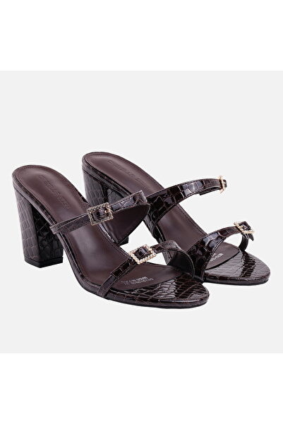 Cartella Rosa Medium Wide Heel
