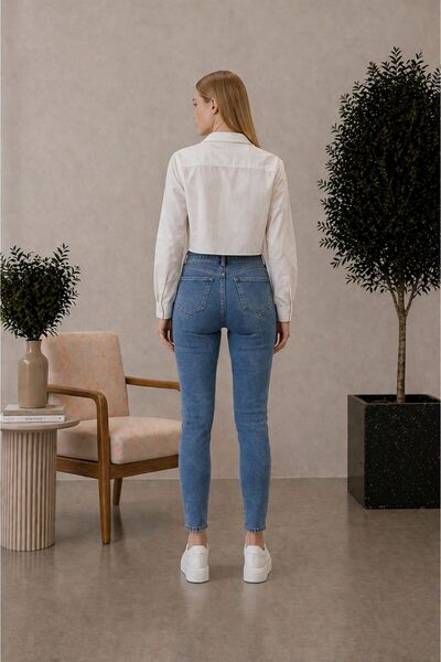 Rosita Women's Narrow Leg Pants |   Skinny Fit Recovery Lycra Jean