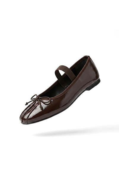 KİNDEP (Pine Cone) Bowknot Detailed Brown