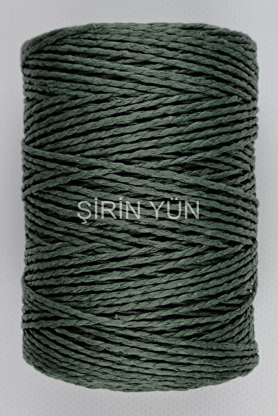 Şirin Yün Sarılmış Kağıt İp 200 Gram 240 Metre Ördek Başı G16