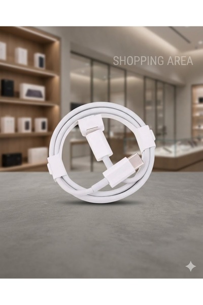 Shopping Area Type-C to Type-C Şarj Kablosu