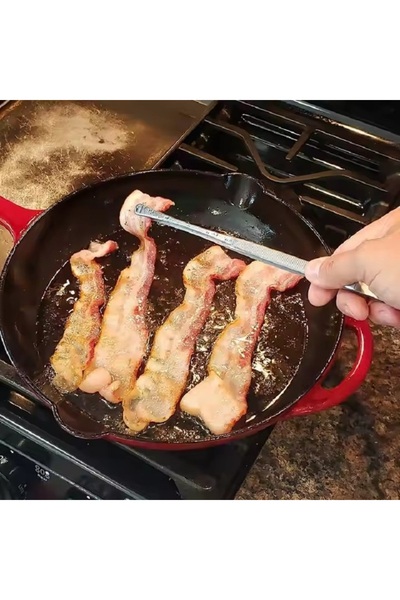 ZUZU MADE Solingen Yaylı Yumurta Çırpıcı, Şef Cımbız Maşası ve Sebze Meyve Soyacağı, Kabak Oyacak 3 Parça Set