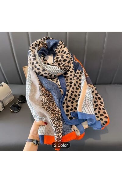 Dgt Luxury Leopard Detailed, Multi-Colored, Windproof, Double-Sided Printed, ...