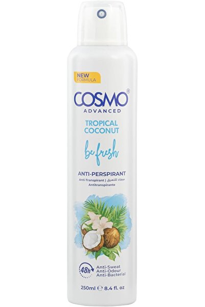 CD Cosmo Designs مزيل عرق كوزمو بيفريش للجسم برائحة جوز الهند 250 مل |   نضار...