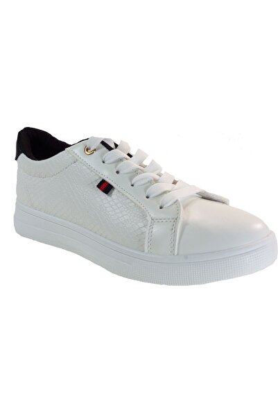 OEM Bagiota Shoes Γυναικεία Παπούτσια Sneakers Αθλητικά BY-0352 Λευκό-Μαύρο