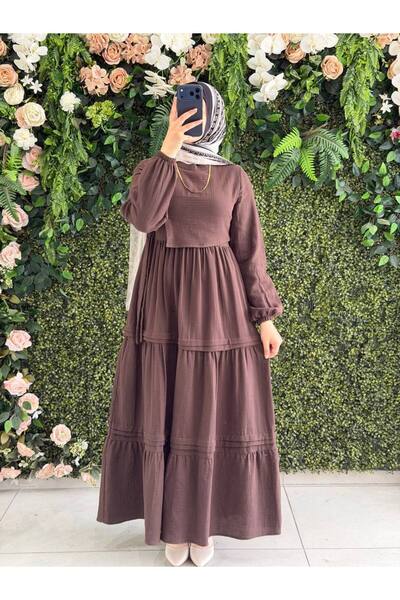 Moda Fatma Müslin Elbise