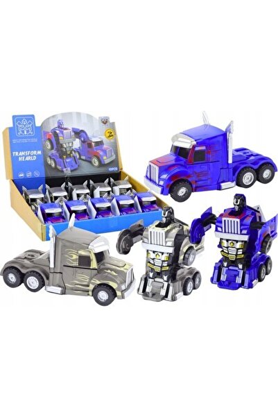 LeanToys Camion Robot Auto 2 în 1, 2 Culori