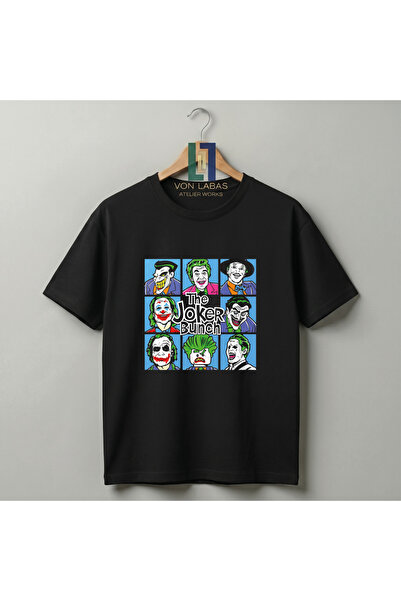 Grafftee Clothing Μπλουζάκι Unisex Premium με στάμπα Joker ειδικής σχεδίασης