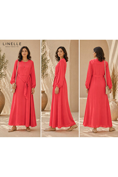 LINELLE Red Casual Dress
