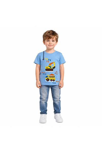 Yale Kids 1-4 Years Old Boy's 95% Cotton T-Shirt