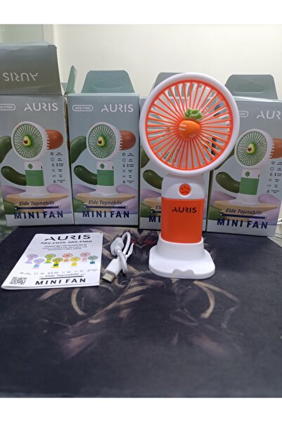 Auris Taşınabilir Fan Soğutucu Mini Vantilatör Klima Güçlü Serinletici Şarjlı...