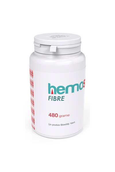 HemoStop Fibre HemoStop® Supliment alimentar cu fibre vegetale, 480 g