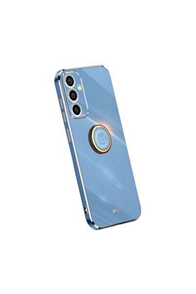 Xinli Straight Θήκη Σιλικόνης με Δαχτυλίδι Celestial Blue (Samsung Galaxy A15...