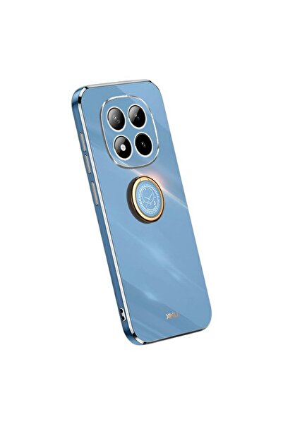 Xinli Straight Θήκη Σιλικόνης με Δαχτυλίδι Celestial Blue (Xiaomi Redmi Note ...