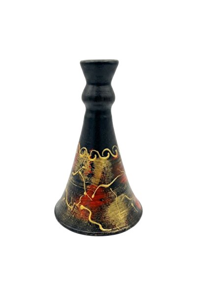 Ceramica Martinescu Sfesnic din ceramica, suport pentru lumanare, handmade, M...