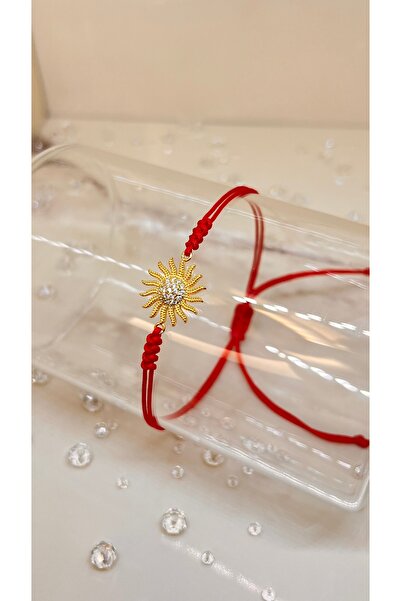 Fionte Accessories Zirkon Taş, 925 Ayar Gümüş, İthal Paraşüt İp, Güneş Model ...