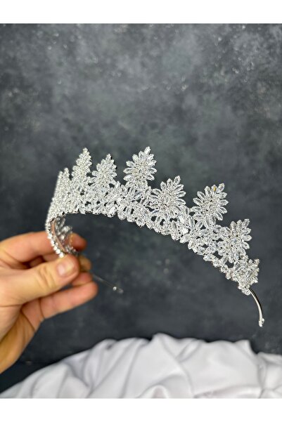 Limelia Aspect natural Piatră de zirconiu Coroană de mireasă Accesoriu de păr...