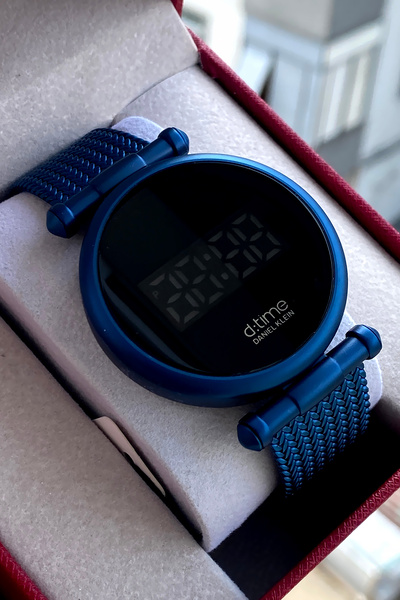 Daniel Klein Unisex Led Kol Saati Çelik Kordon Su Geçirmez 2 Yıl Garantili
