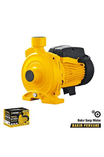 SGS PLUS SGS5386 SANTRİFÜJ SU POMPASI 750 WATT 1.0 HP SU ÇEKME DİNAMOSU BAKIR...