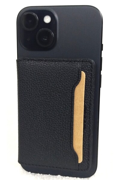GM iPhone Magsafe Uyumlu Manyetik Çift Kartlı Cüzdan Kılıf