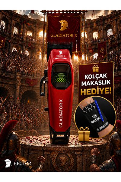 Hector Gladiator X Profesyonel Saç Kesim Makinesi