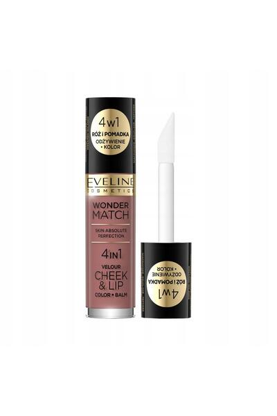 Eveline Cosmetics , Wonder Match 4 σε 1, Βάλσαμο για Χείλη & Μάγουλα 2 σε 1, ...