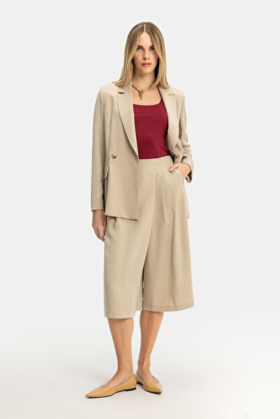 W Collection VİZON UZUN ŞORT ETEK