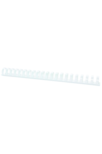 OFFICE products Inele plastic 25 mm, max 240 coli, 50buc/cut - alb