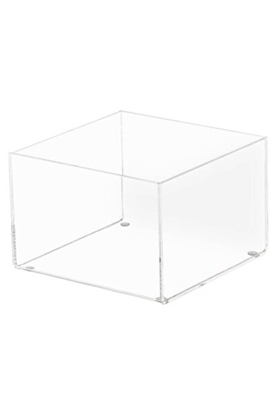 PLEXIROM decorative bowl, transparent, 15x15x10cm