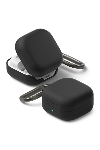 Ringke Husă pentru Samsung Galaxy Buds 4 / Buds 4 Pro - Silicon - Negru