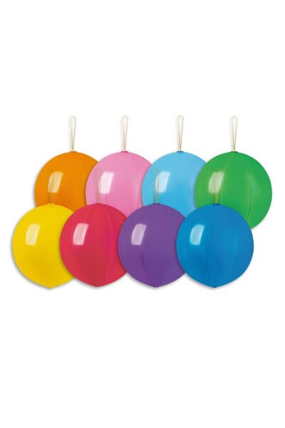 Gemar Set of 100 Gemar balloons, punch ball 33cm/13", Multicolor