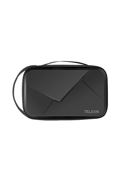 TELESIN Aksiyon Kameralar için Genişletilebilir Taşıma Çantası, DJI Osmo Action, GoPro, Insta360 Uyumlu