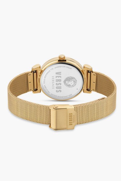 Versus Versace Women's 34 MM Gold Analog Stainless Steel Watch | V WVSPLD1821