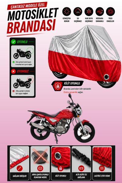 Cemku Twin Top Gray - Bottom Red Mondial 150 Mcx Roadracer Compatible Engine ...