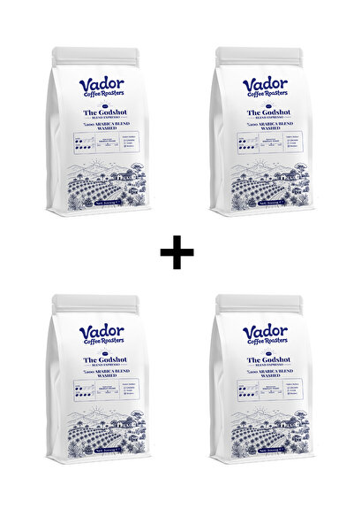 Vador Coffee Roasters The Godshot Blend Espresso Kahve 4KG