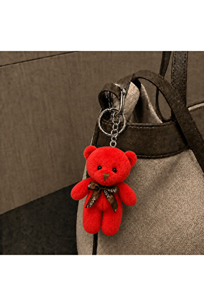 betüslesin Plush Teddy Bear Keychain 12 cm - with 7 Color Options