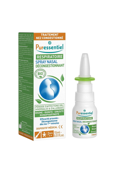 Puressentiel Puressent Respitry Decongestant Nasal Spray 15Ml