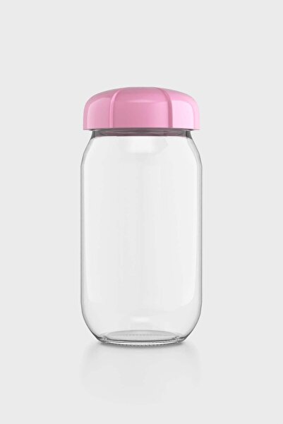 Renga Rhea 1000 ml Glass Jar 131012 Pink