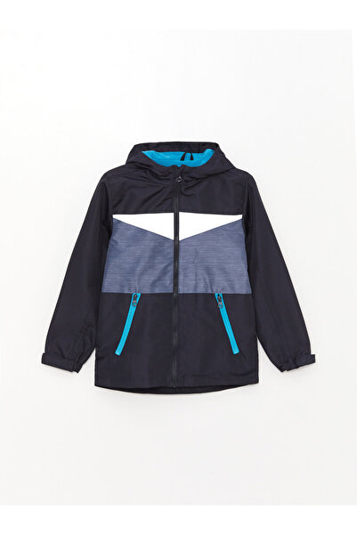 LC Waikiki Hooded Long Sleeve Boy Raincoat