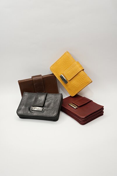 The Manual Co. Genuine Leather Card Holder Wallet - Black