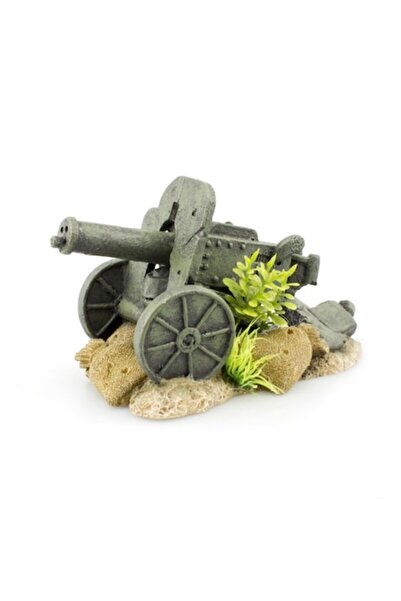 OEM Decor pentru acvarii, Tun, 13.5x7x7.5cm