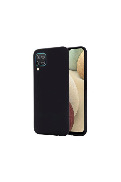 lemontti Husa Samsung Galaxy A12 Silicon Silky Negru