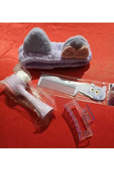 bombshop8 MOR RENK TEMALI KİŞİSEL BAKIM SETİ