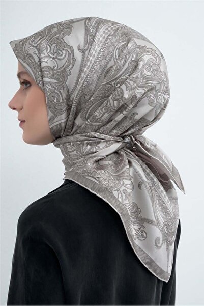 Armine Silk Scarf 2026 Summer - 9537-82 Stone Sura
