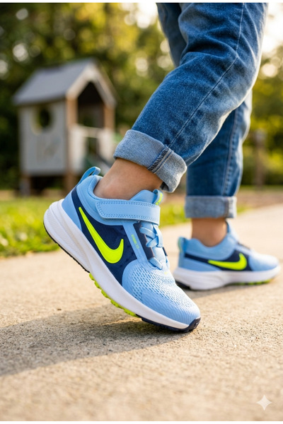 Nike Star Runner 5 mavi çocuk yürüyüş ayakkabısı ASLAN SPORT