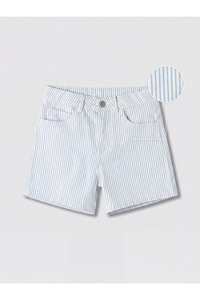 LC Waikiki LCW Kids Kız Çocuk Gabardin Şort