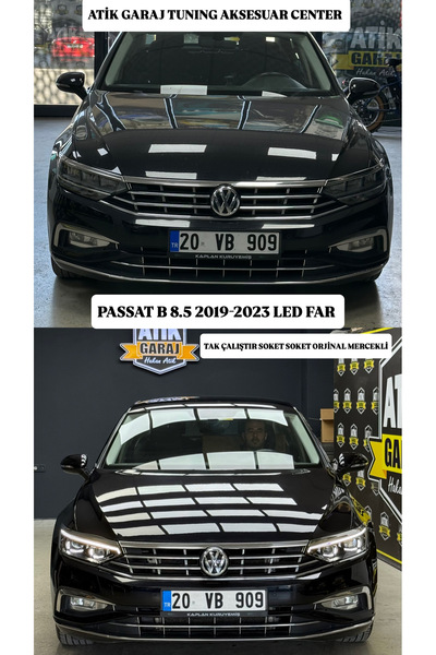 ATİK GARAJ PASSAT B 8.5 İÇİN ELEGANCE 2019-2020 LED FAR DOLU FULL LED