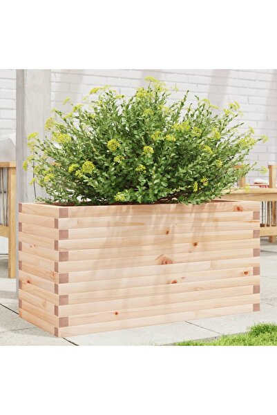 vidaxl Jardiniera de gradina, 90x40x45,5 cm, lemn masiv de pin
